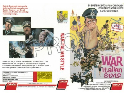 War Italian Style Inst.  VHS